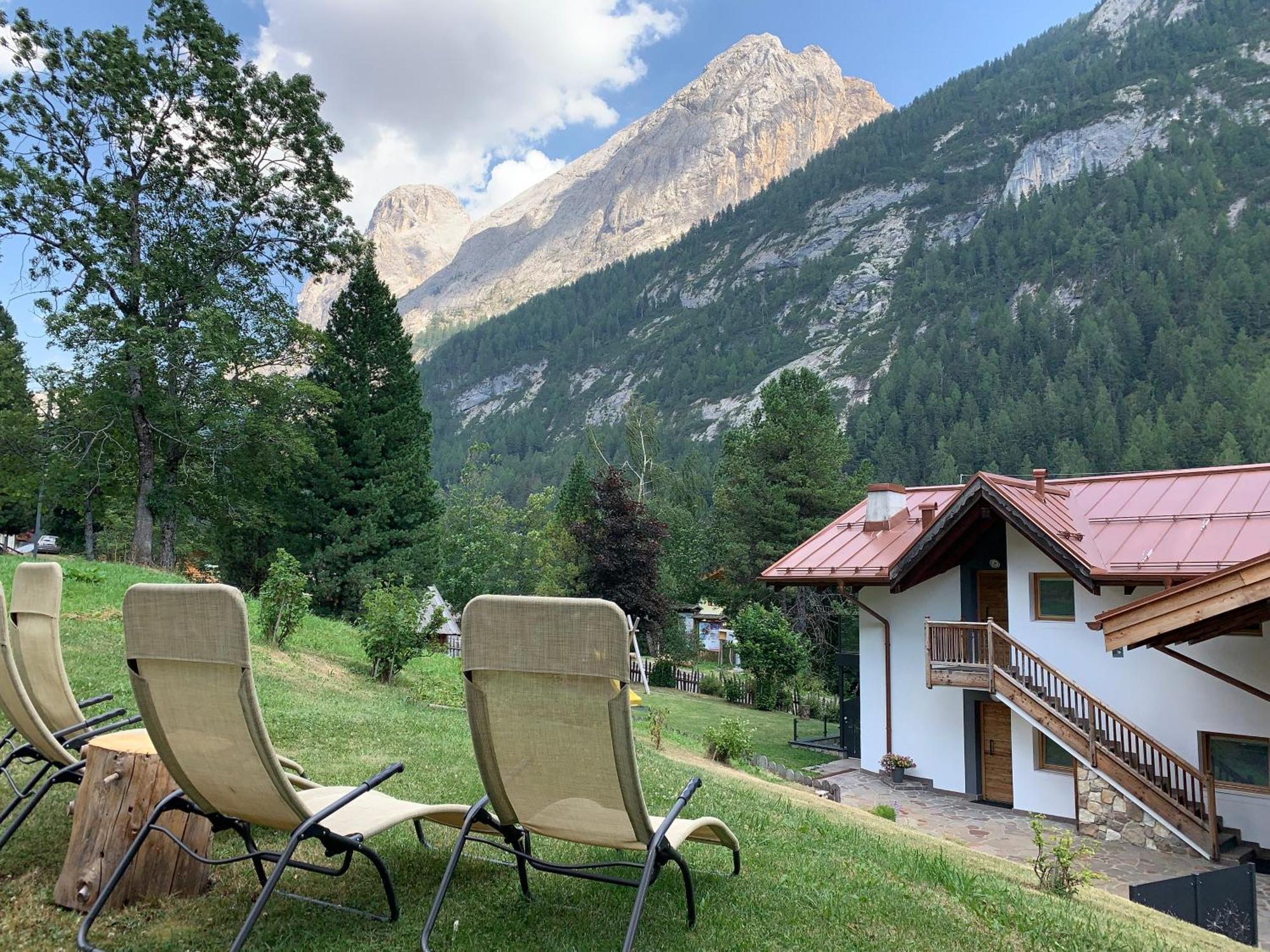 Luxury Chalet Orchidea Canazei Dış mekan fotoğraf